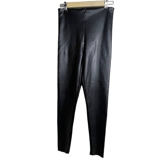 Joie Limited Edition Ladies Faux Leather High Rise Legging Size Medium $198 - Picture 1 of 5